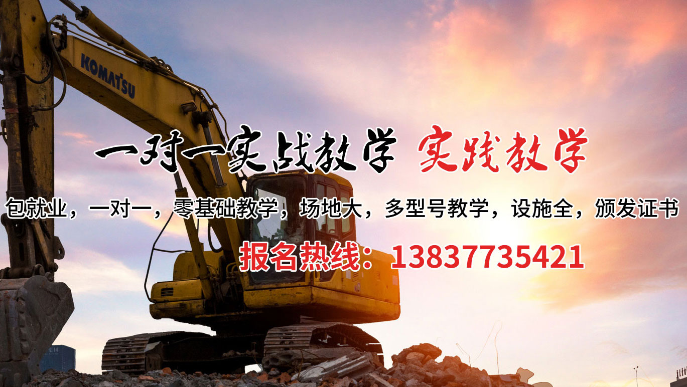 金湖县挖掘机培训案例